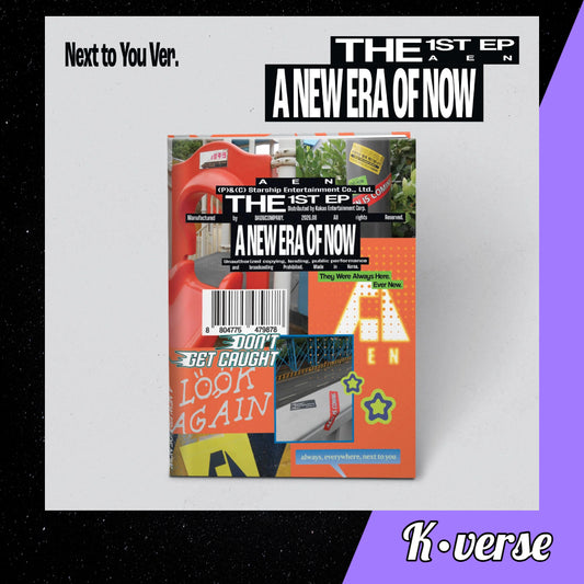 AEN 1st EP Album 'A NEW ERA OF NOW' ver. Next To You