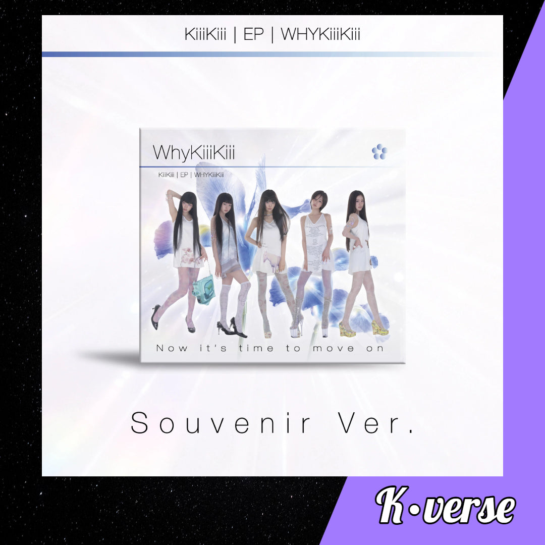 KiiiKiii EP Album 'WhyKiiiKiii' ver. Souvenir Digipack