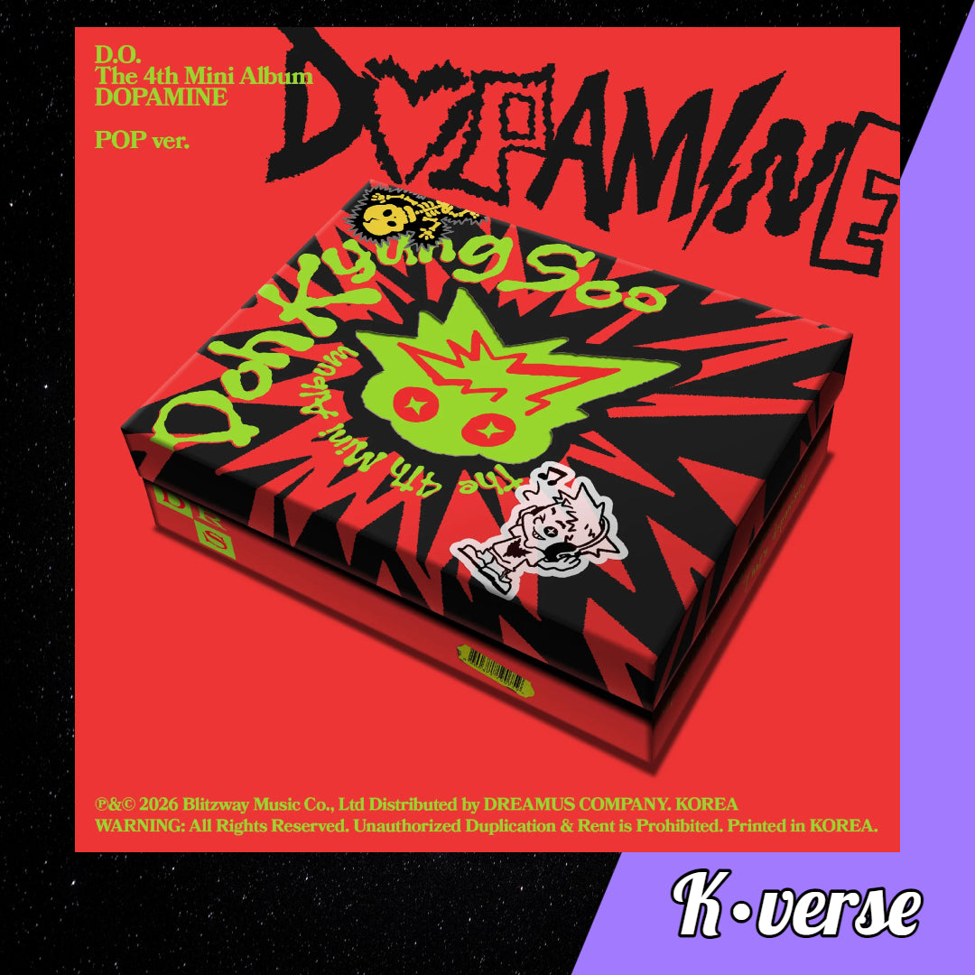 Preorder: D.O. 4th Mini Album 'DOPAMINE' ver. POP