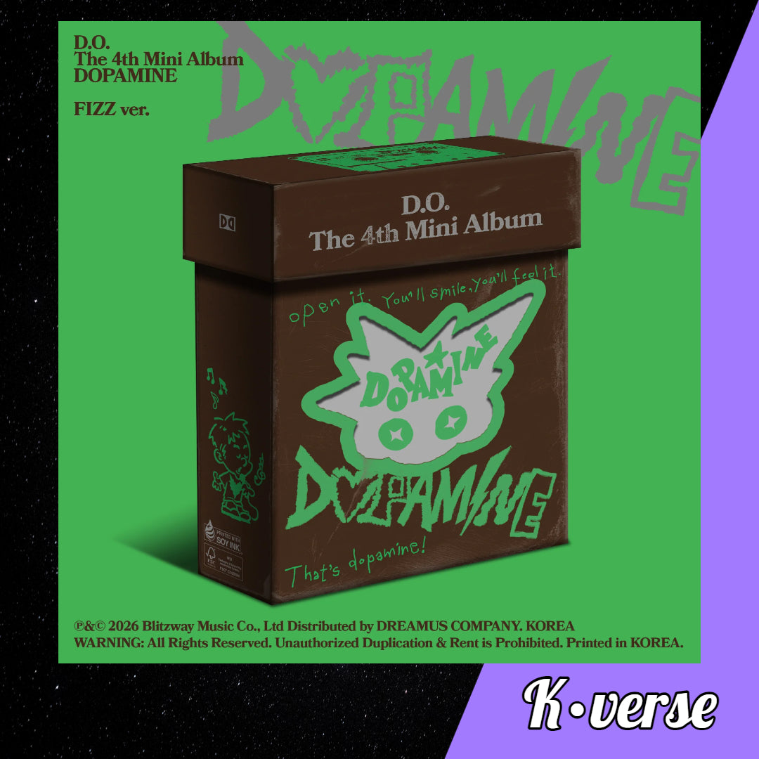 Preorder: D.O. 4th Mini Album 'DOPAMINE' ver. FIZZ