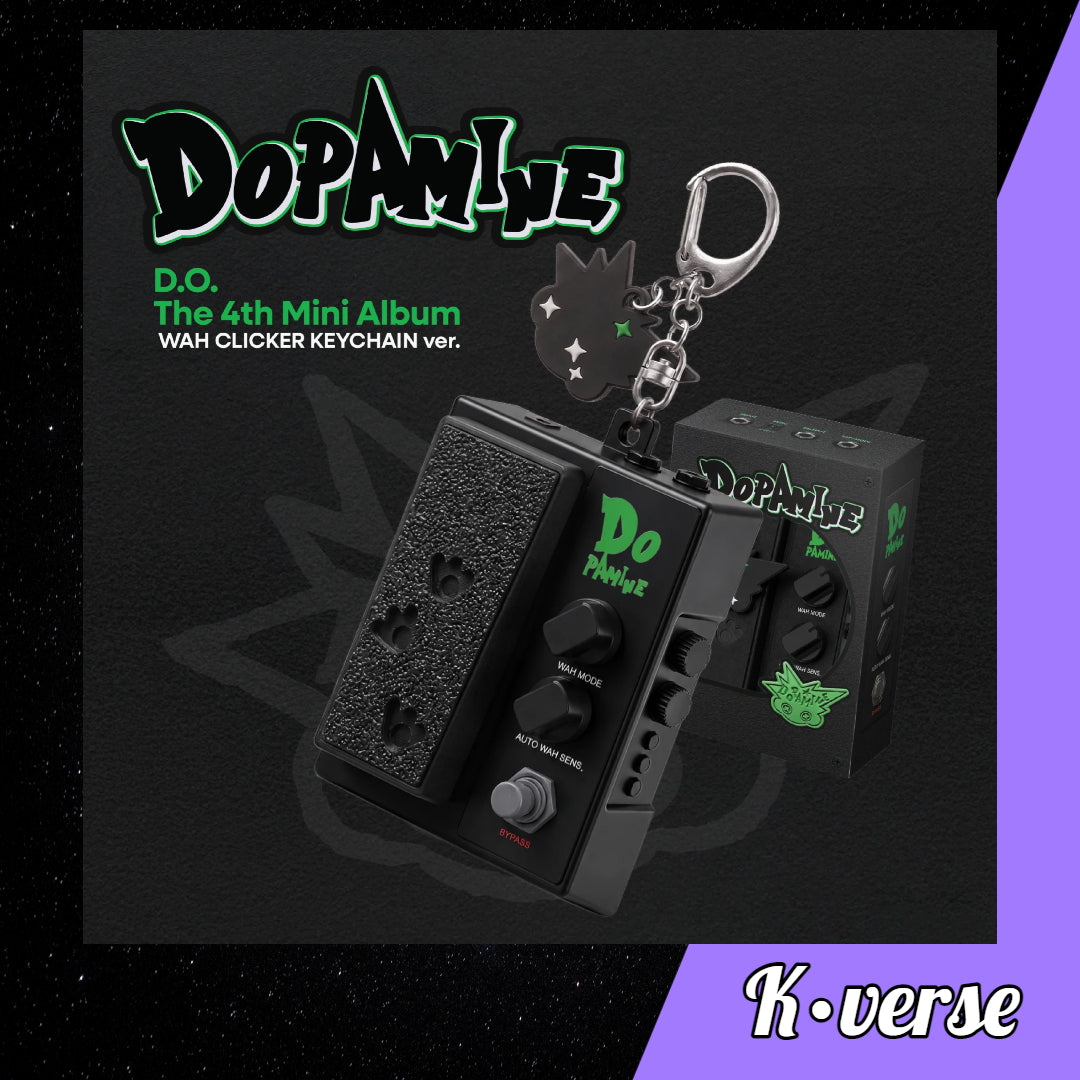 Preorder: D.O. 4th Mini Album 'DOPAMINE' ver. WAH CLICKER KEYCHAIN
