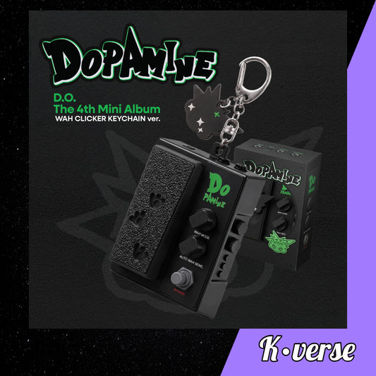 Preorder: D.O. 4th Mini Album 'DOPAMINE' ver. WAH CLICKER KEYCHAIN