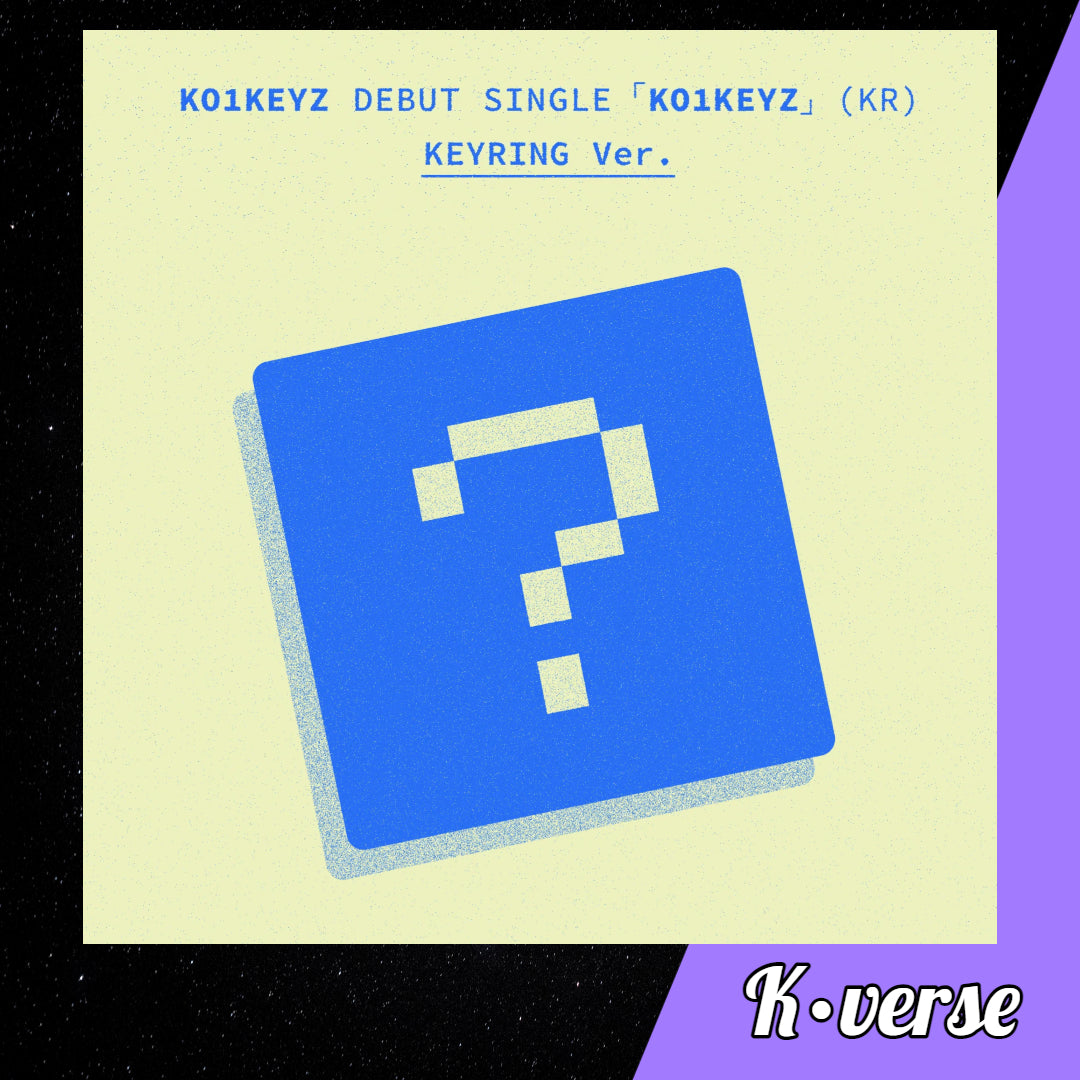 Preorder: KO1KEYZ Debut Single '[KO1KEYZ]' ver. Keyring