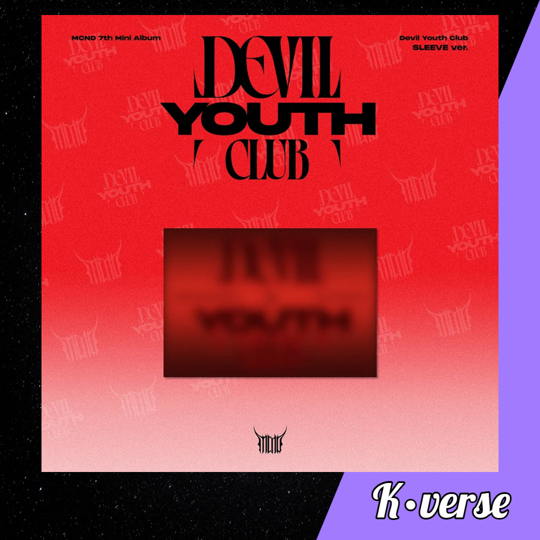 Preorder: MCND 7th Mini Album 'DEVIL YOUTH CLUB' ver. Pocaalbum SLEEVE
