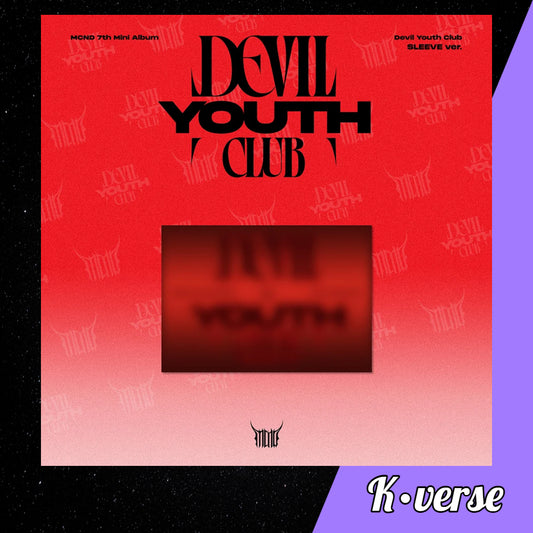 Preorder: MCND 7th Mini Album 'DEVIL YOUTH CLUB' ver. Pocaalbum SLEEVE