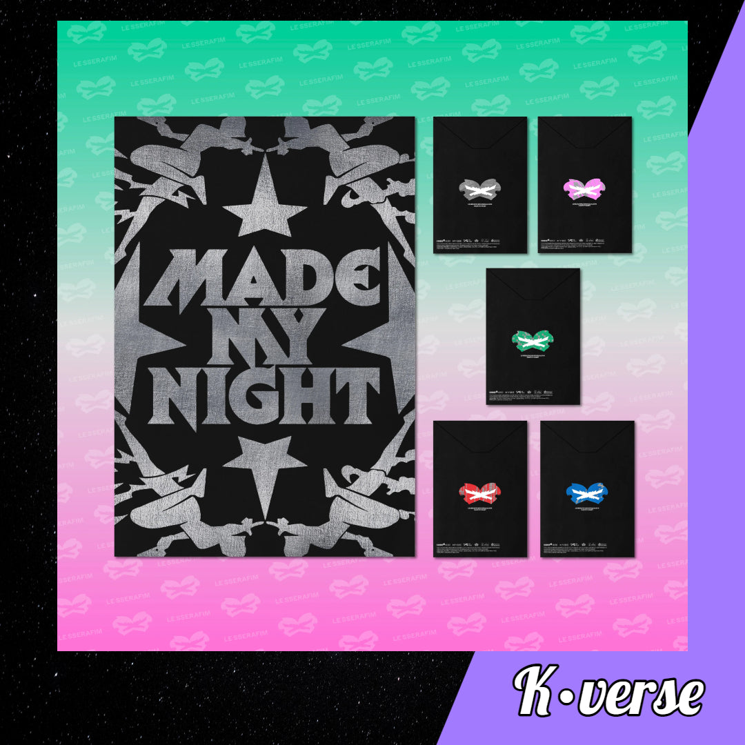 Preorder: LE SSERAFIM 2nd Single lbum 'Made My Night' ver. Compact