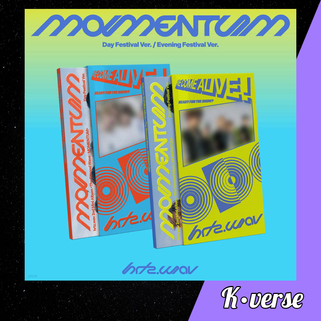 Preorder: hrtz.wav 2nd Mini Album 'The Second Wave: MOMENTUM'