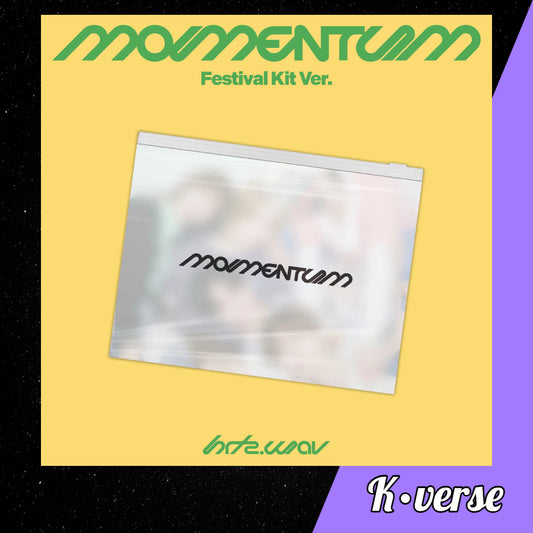 Preorder: hrtz.wav 2nd Mini Album 'The Second Wave: MOMENTUM' ver. Festival Kit