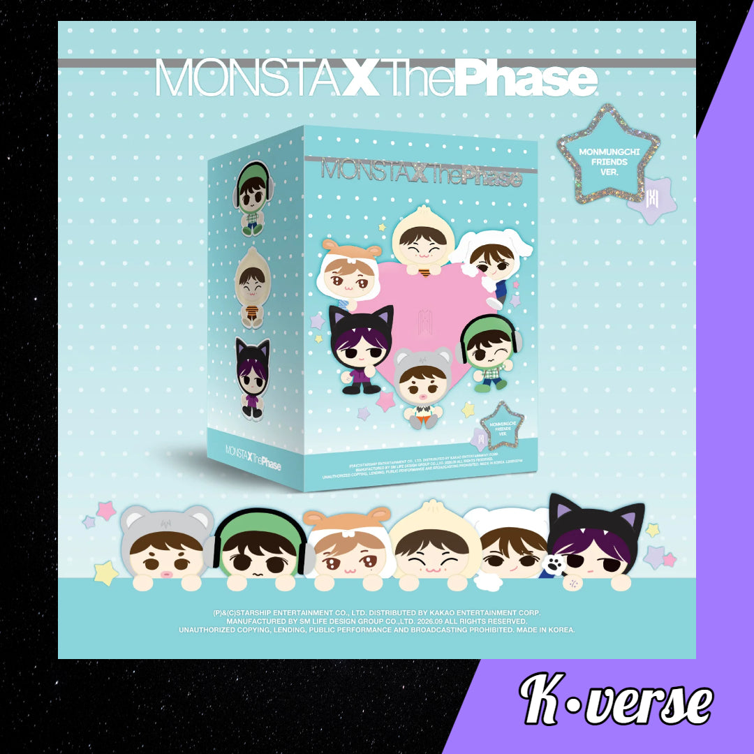 Preorder: MONSTA X EP Album 'The Phase' ver. Monmungchi Friends