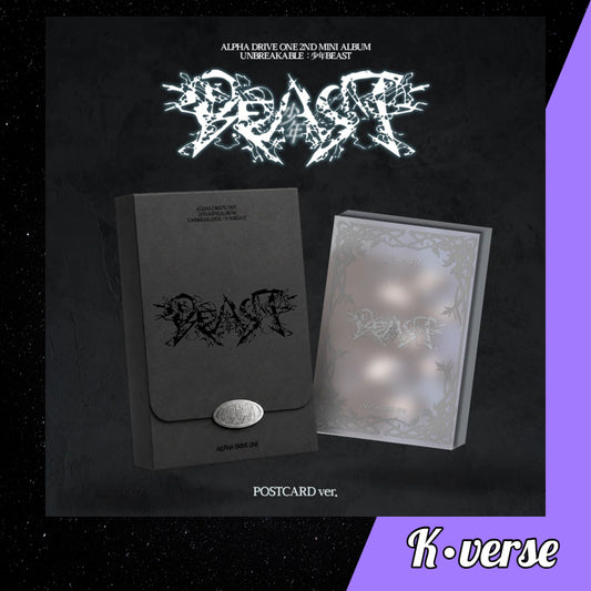 Preorder: ALPHA DRIVE ONE 2nd Mini Album 'UNBREAKABLE : 少年BEAST' ver. Postcard