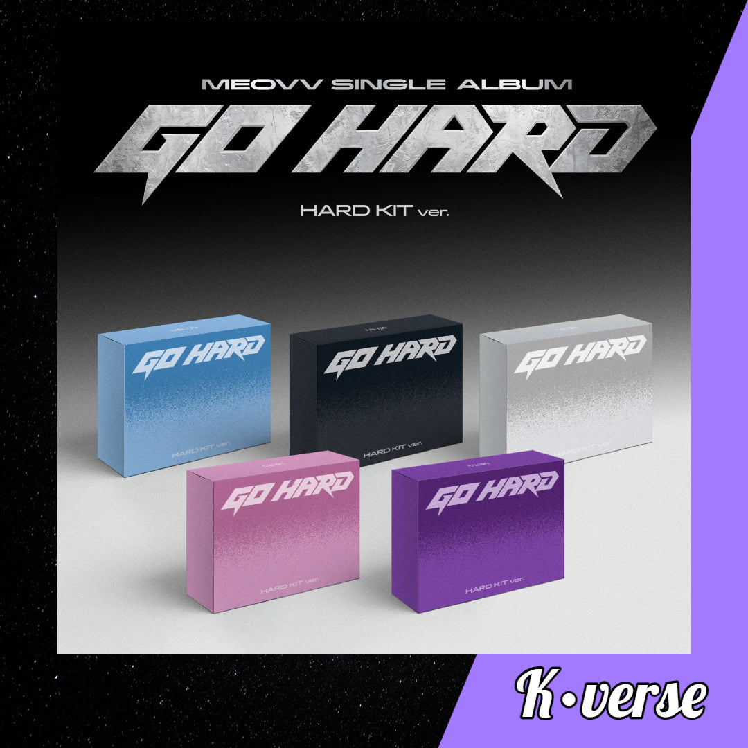 Preorder: MEOVV Single Album 'GO HARD' ver. HARD KIT