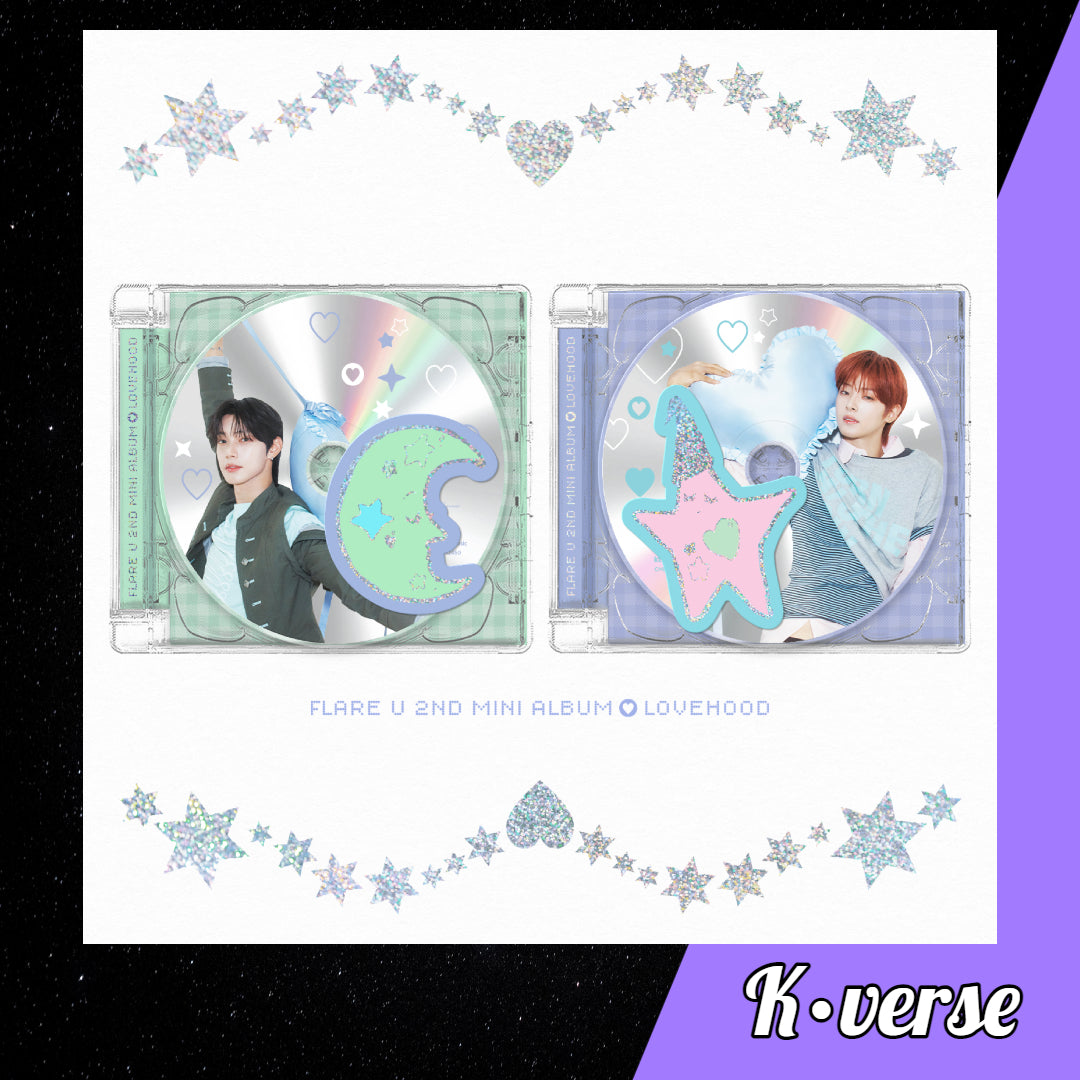 Preorder: FLARE U 2nd Mini Album 'LOVEHOOD' ver. Jewel Case