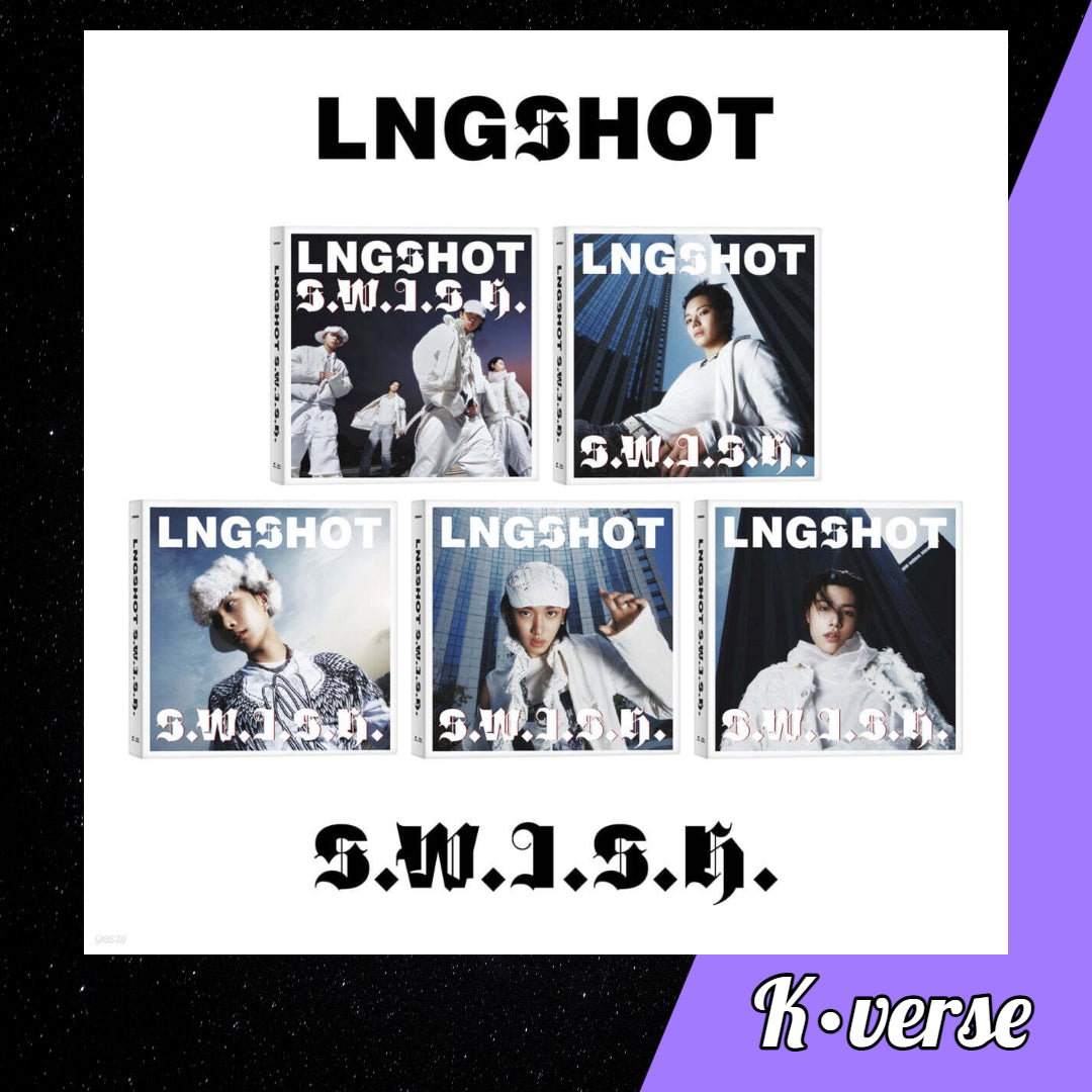 Preorder: LNGSHOT EP Album 'S.W.I.S.H.'