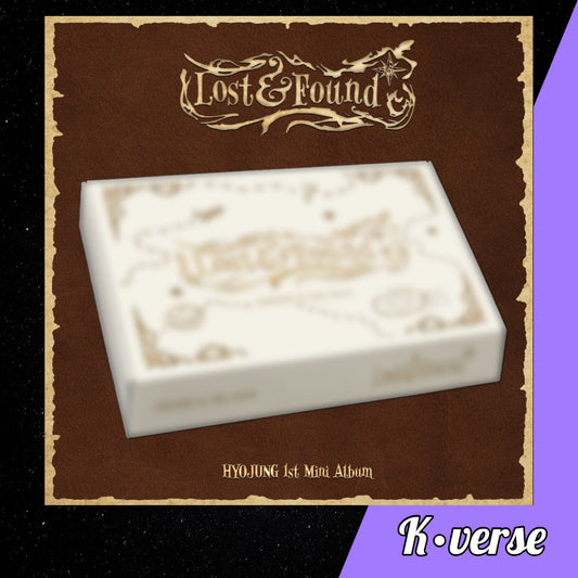 Preorder: HYOJUNG 1st Mini Album 'LOST&FOUND'