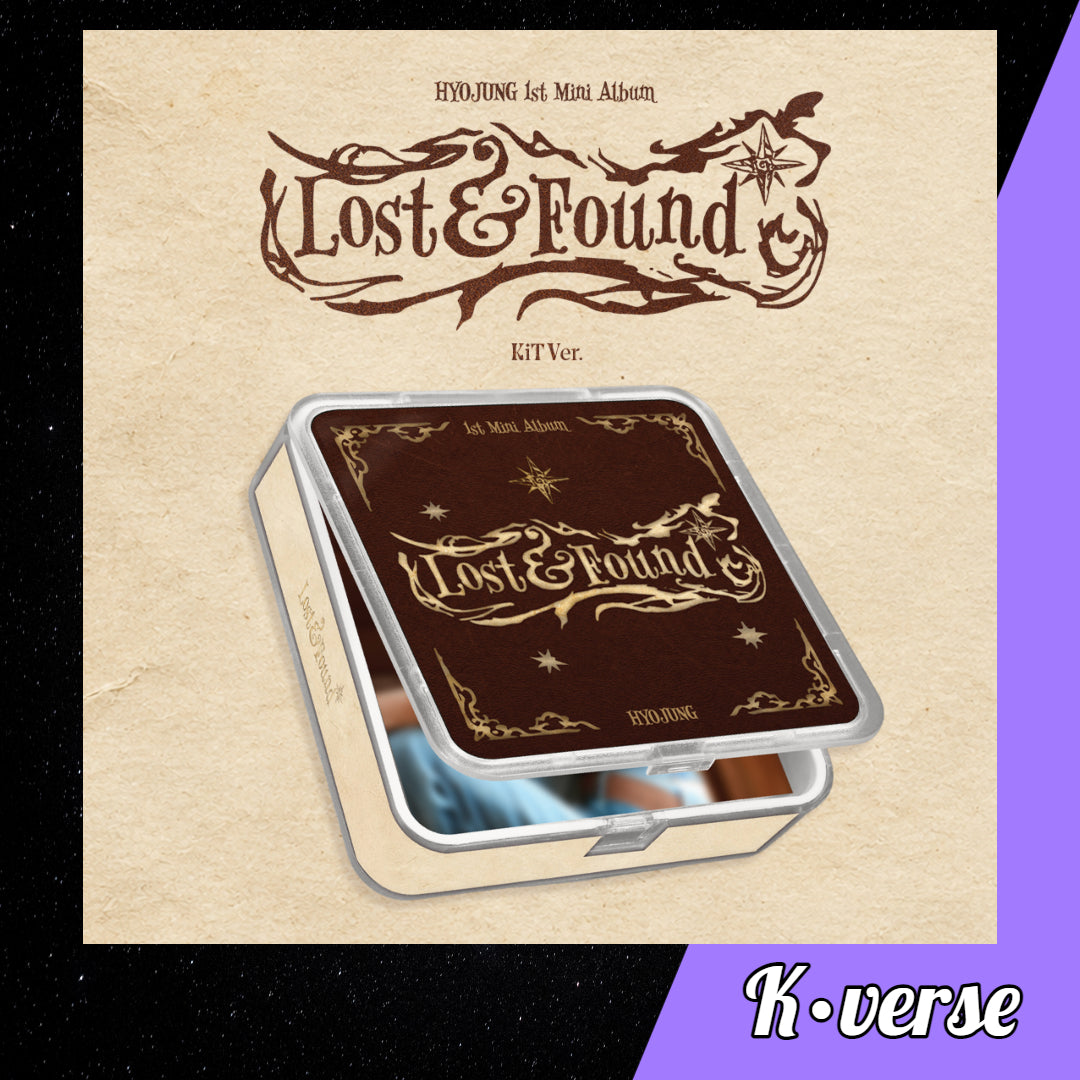 Preorder: HYOJUNG 1st Mini Album 'LOST&FOUND' ver. KiT