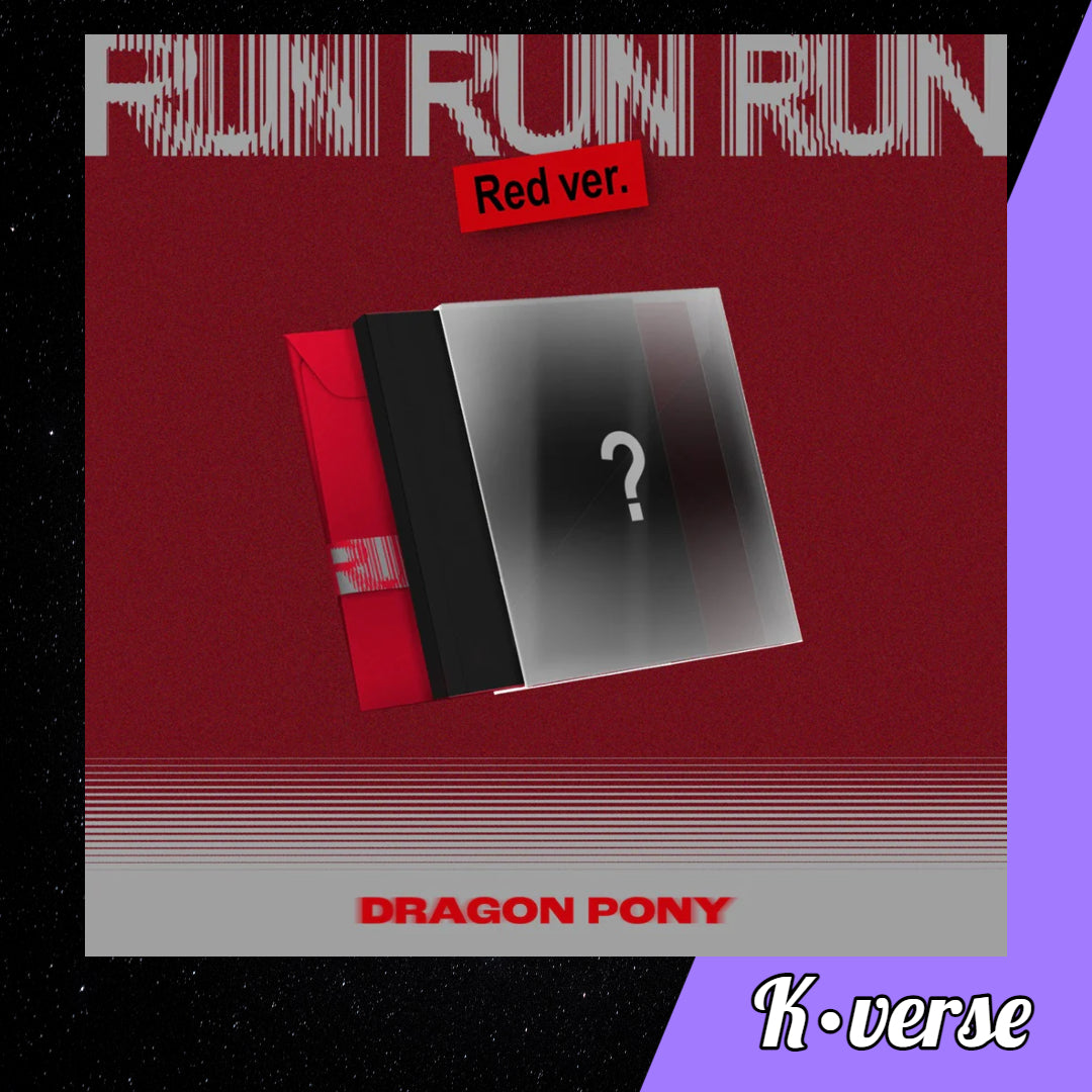 DRAGON PONY 3rd EP Album 'RUN RUN RUN'