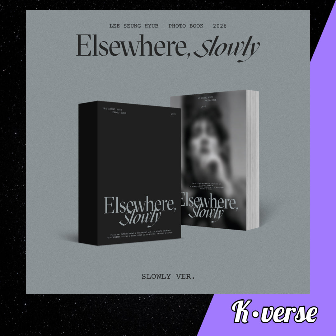 Lee Seung Hyub Photobook 2026 'Elsewhere, Slowly'