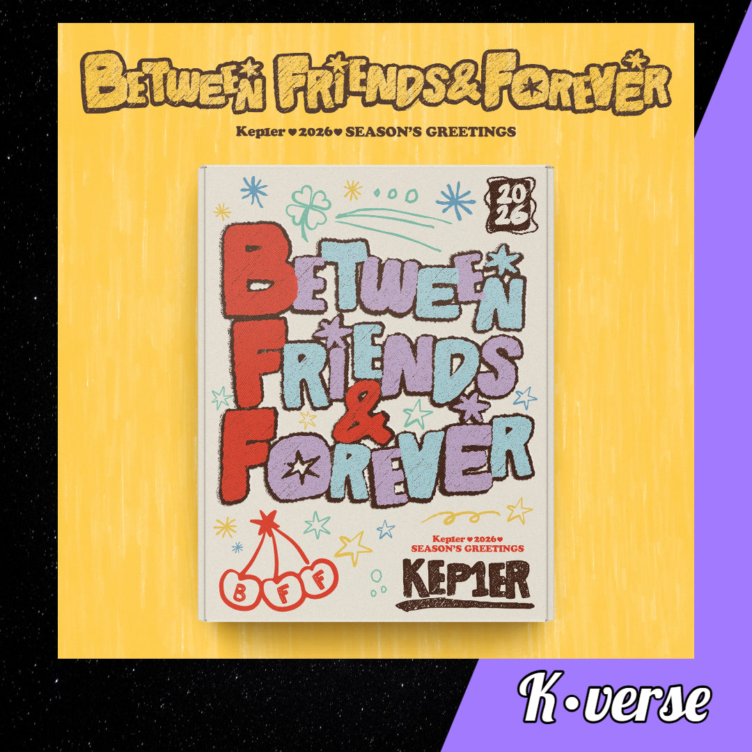 Preorder: KEP1ER 2026 Season's Greetings 'BETWEEN FRIENDS & FOREVER'