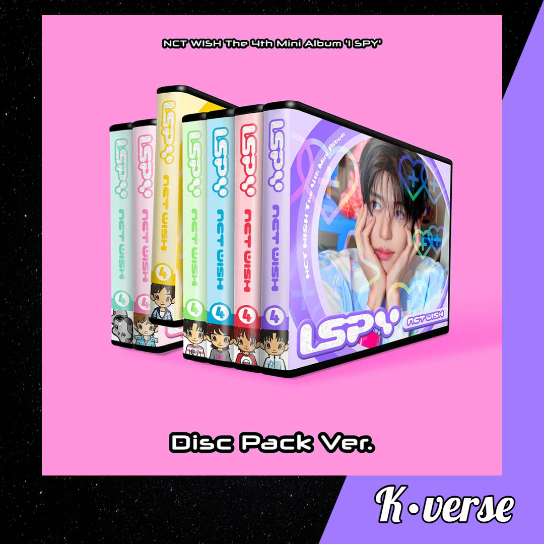 Preorder: NCT WISH 4th Mini Album 'I SPY' ver. Disc Pack