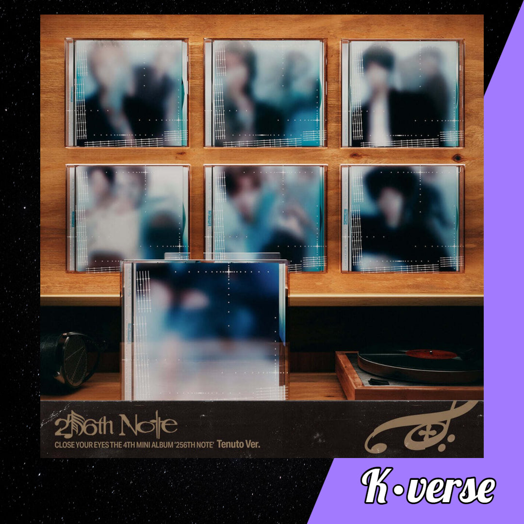 Preorder: CLOSE YOUR EYES 4th Mini Album '256th Note' ver. Tenuto