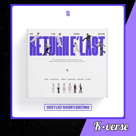 Preorder: E'LAST 2026 Season's Greetings 'RETURN E'LAST'