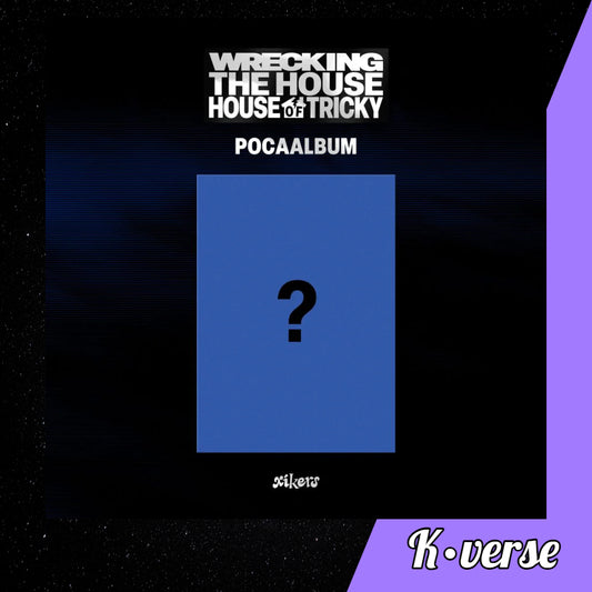 Preorder: XIKERS 6th Mini Album 'House of Tricky: Wrecking The House' ver. Pocaalbum