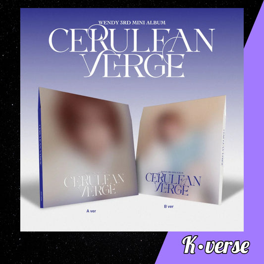 Preorder: Wendy 3rd Mini Album 'CERULEAN VERGE' ver. Digipack