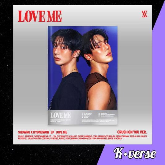 SHOWNU X HYUNGWON EP Album 'LOVE ME' ver. Crush On You