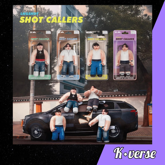 Preorder: LNGSHOT 1st Ep Album 'SHOT CALLERS' ver. Character