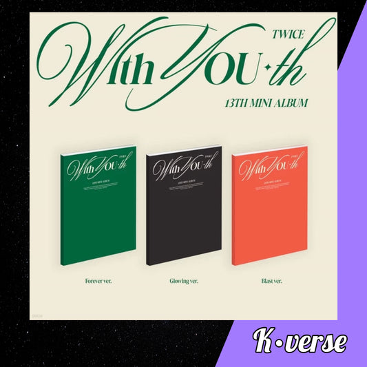 TWICE 13th Mini Album 'With YOU✦th'