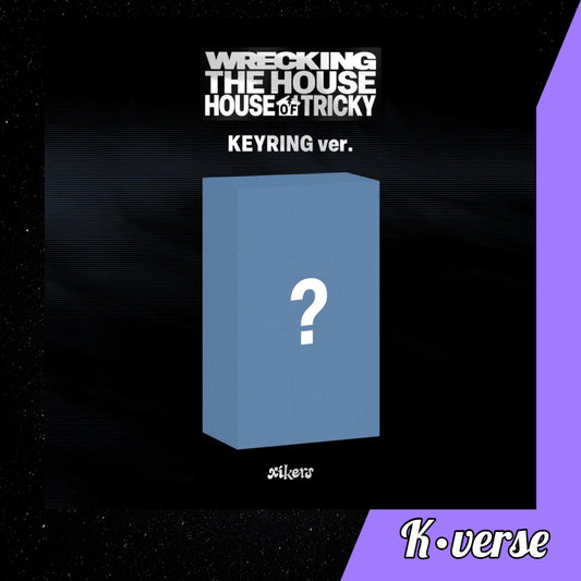 Preorder: XIKERS 6th Mini Album 'House of Tricky: Wrecking The House' ver. Keyring