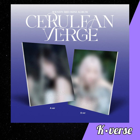 Preorder: Wendy 3rd Mini Album 'CERULEAN VERGE' ver. Photobook