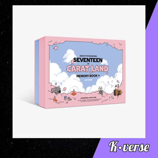 2023 SVT 7TH FAN MEETING [SEVENTEEN in CARAT LAND] Memory Book+ Digital Code