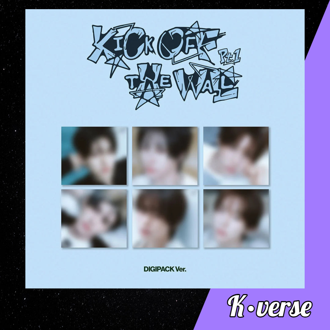 Preorder: KICKFLIP 5th Mini Album 'KICK OFF THE WALL Pt.1' ver. Digipack