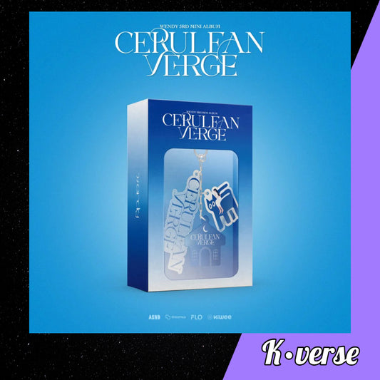 Preorder: Wendy 3rd Mini Album 'CERULEAN VERGE' ver. Keyring