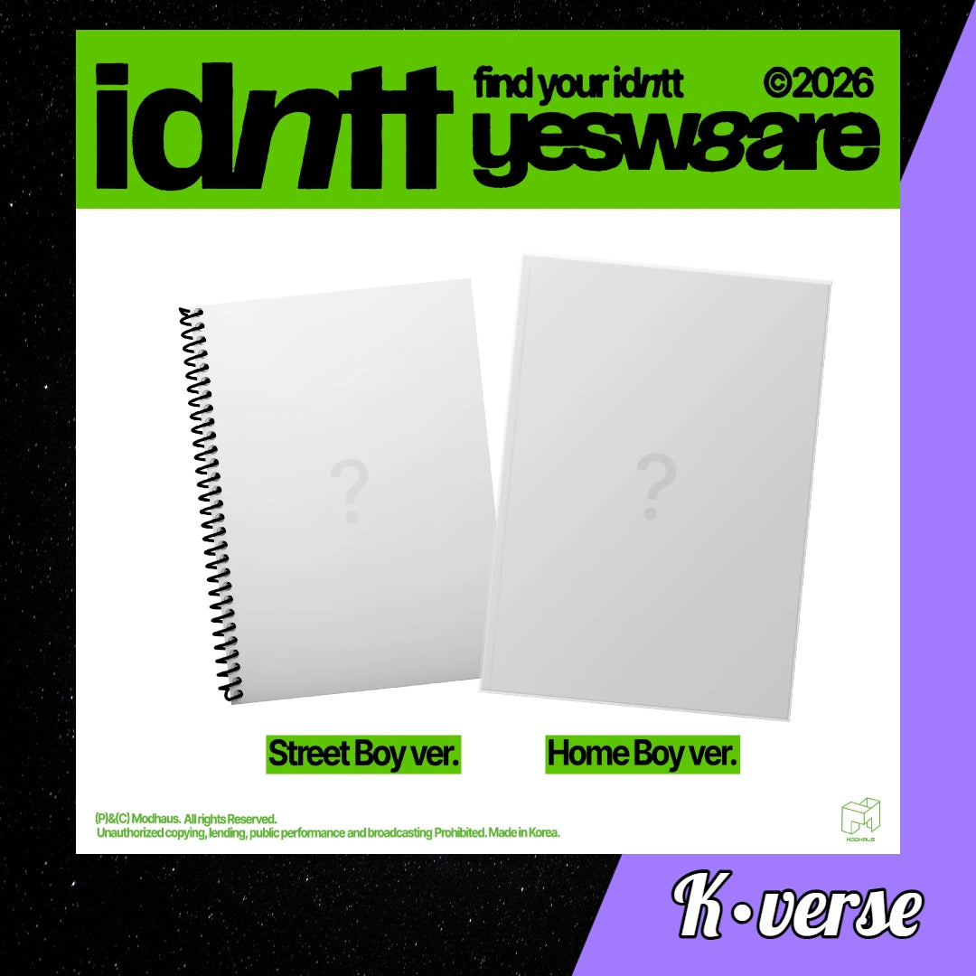 Preorder: idntt 2nd EP Album 'yesw8are'