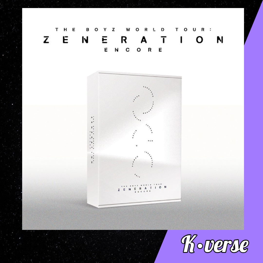 Preorder: THE BOYZ World Tour 'ZENERATION: ENCORE' ver. QR