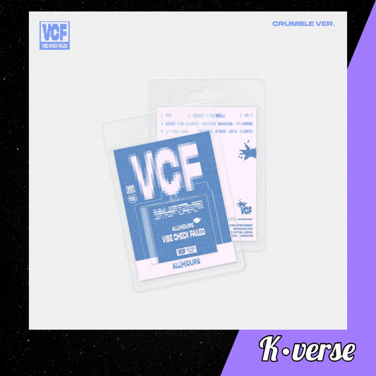 Preorder: ALL(H)OURS 4th Mini Album 'VCF' ver. Crumble
