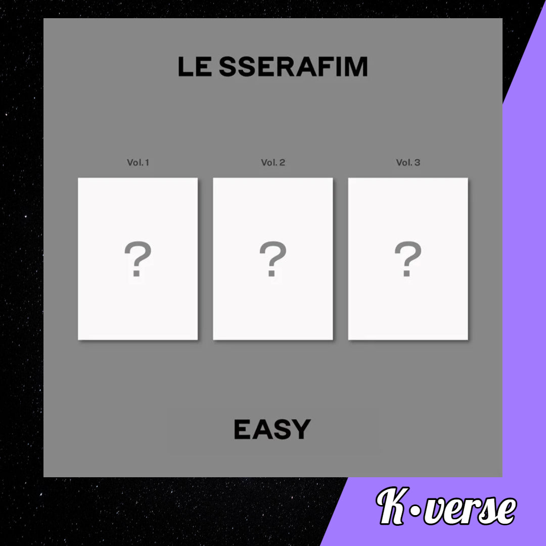 LE SSERAFIM 3rd Mini Album 'EASY'