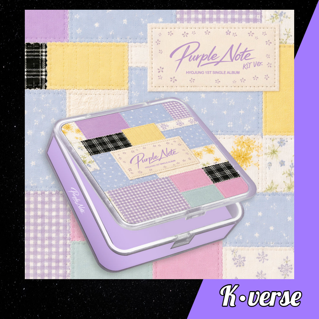 Preorder: Hyojung 1st Single Album 'Purple Note' ver. KiT