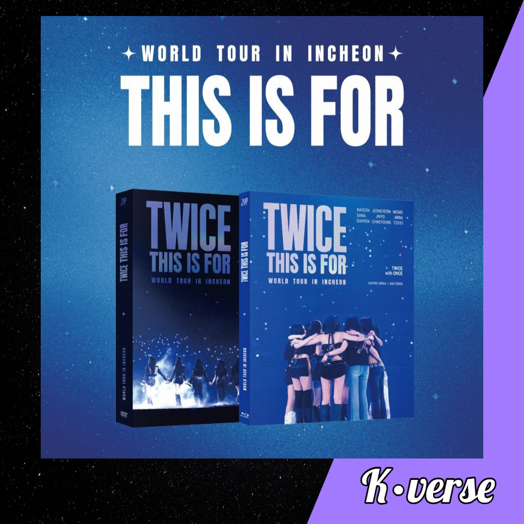 Preorder: TWICE World Tour in Incheon 'THIS IS FOR'