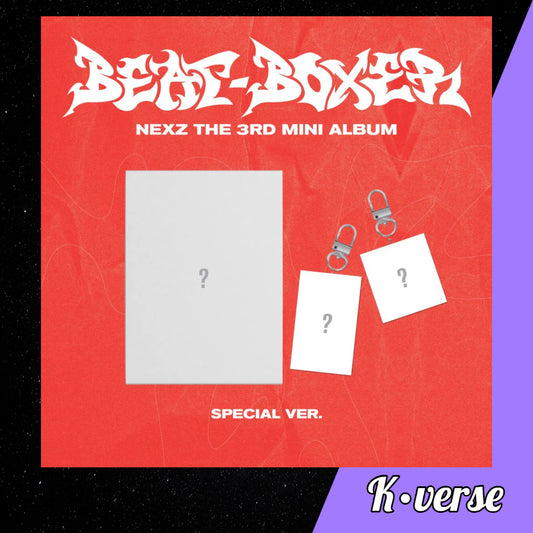 Preorder: NEXZ 3rd Mini Album 'BEAT-BOXER' ver. Special
