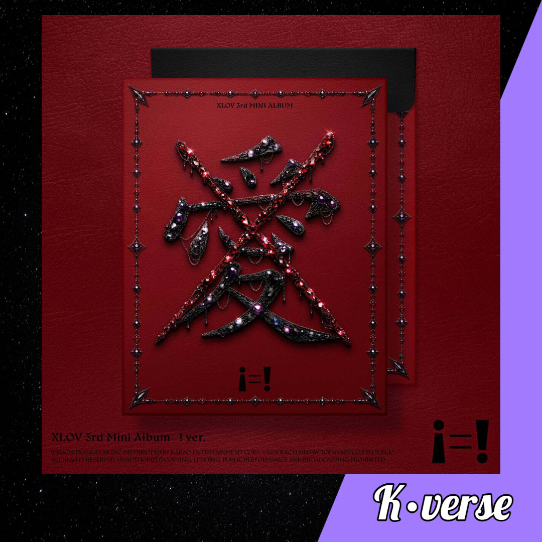 Preorder: XLOV 3rd EP Album 'i=!' ver. !