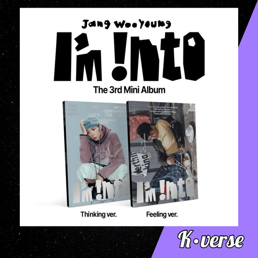 Preorder: Jang Wooyoung 3rd Mini Album 'I'm !nto'