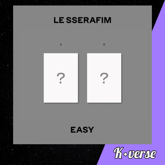 LE SSERAFIM 3rd Mini Album EASY ver. Weverse Album