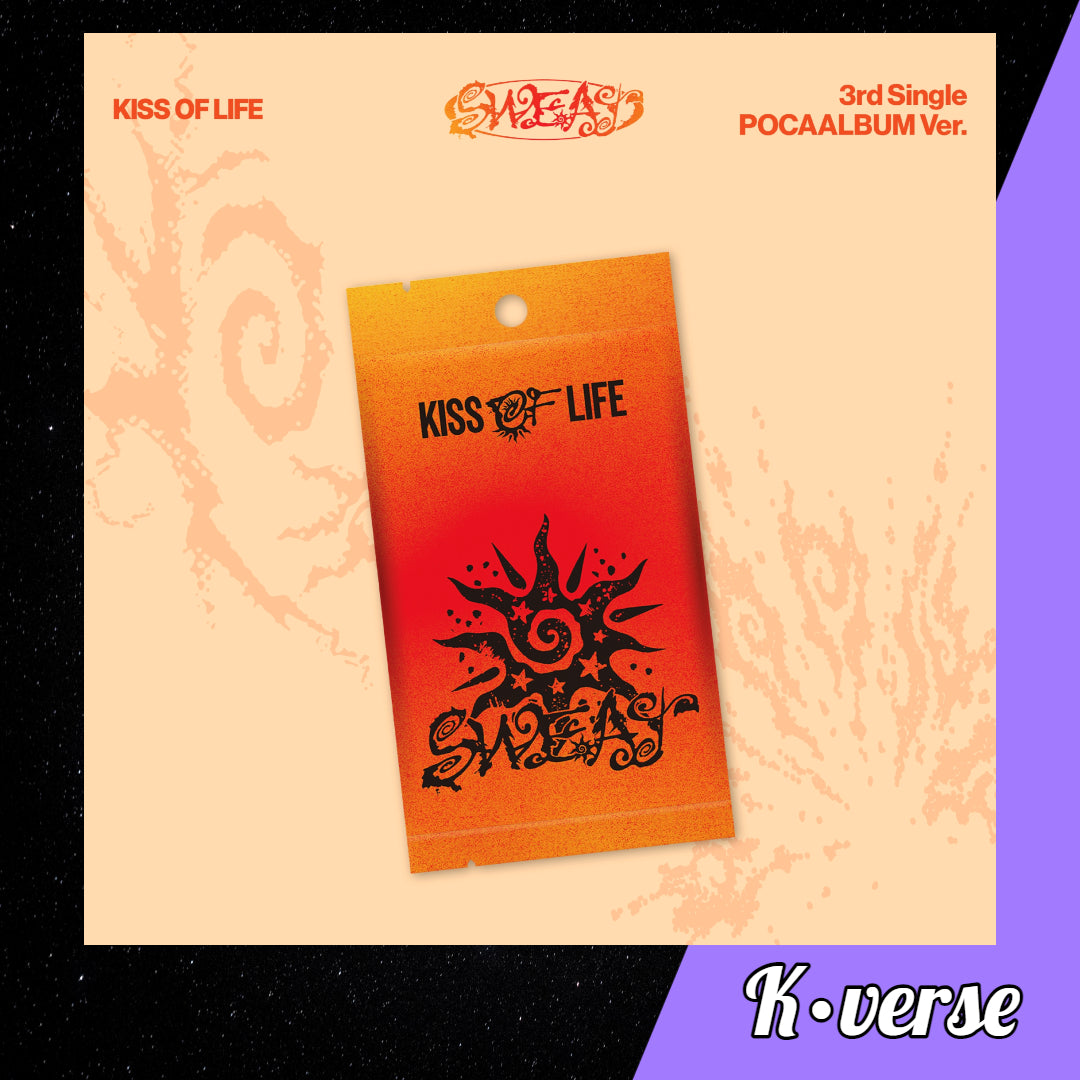 Preorder: KISS OF LIFE 3rd Single Album 'SWEAT' ver. Pocaalbum