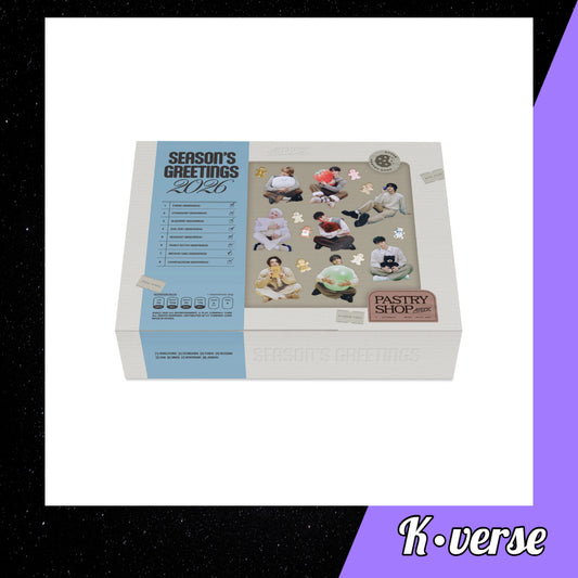Preorder: ATEEZ 2026 Season's Greetings 'PASTRY SHOP'
