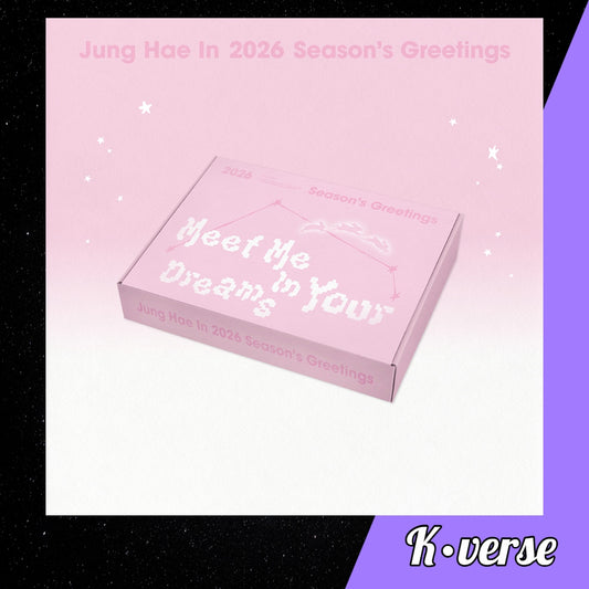 Preorder: Jung Hae In 2026 Season's Greetings 'Meet Me In Your Dreams'