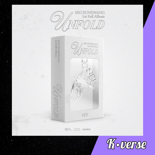 Preorder: Seo Eunkwang 1st Full Album 'UNFOLD' ver. Keyring
