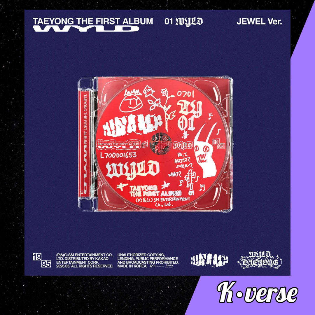 NCT TAEYONG 1st Album 'WYLD' ver. Jewel Case